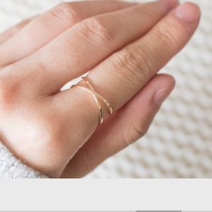 Hammered Gold Ring